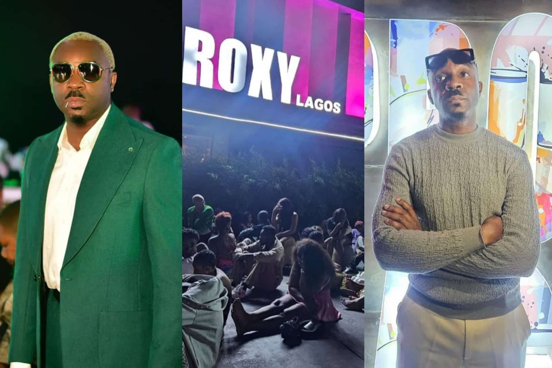 “They didn’t raid Ned Nwoko’s compound” – Mixed reactions as NDLEA raids Lagos evening membership, arrests Pretty Mike, others over drug get together